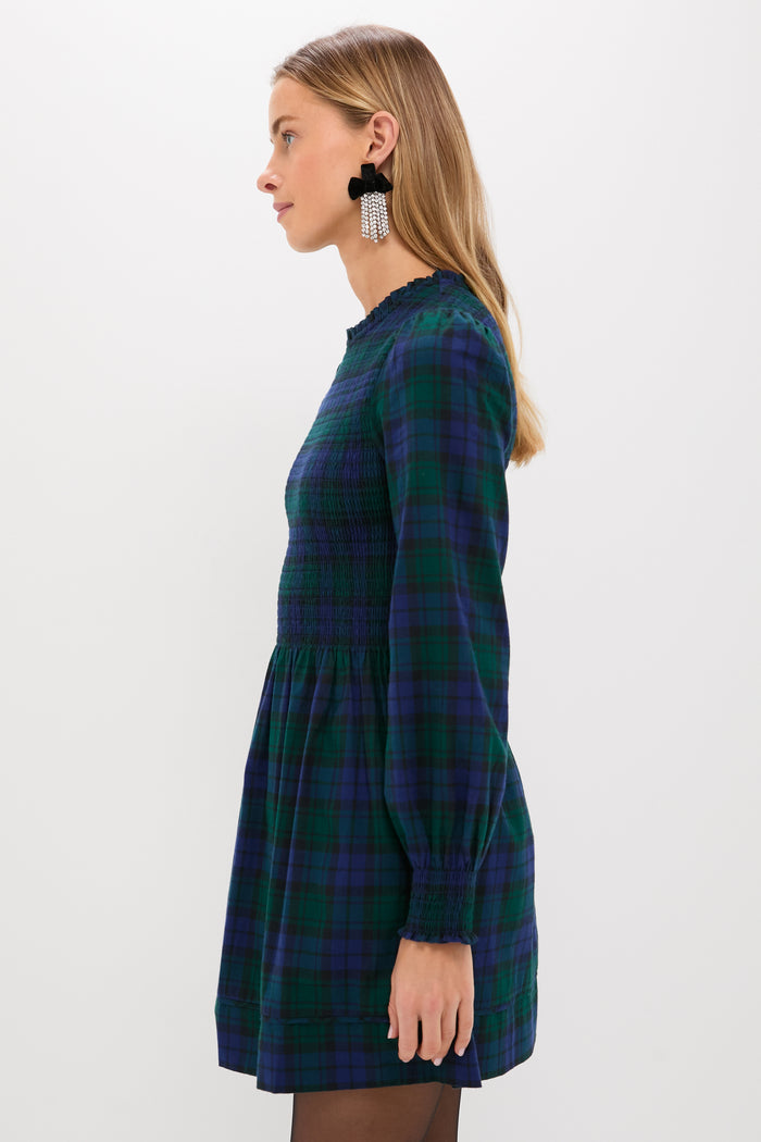 Blackwatch Tartan Lilia Mini Nap Dress