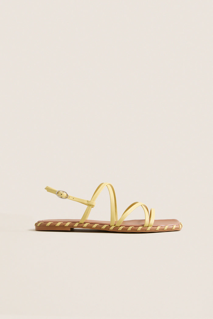 Butter Yellow Marley Sandals