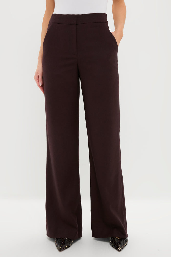 Dark Currant Melange Tonelli Pant