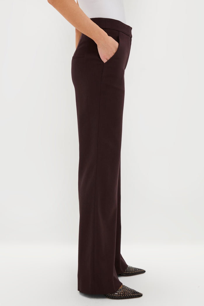 Dark Currant Melange Tonelli Pant
