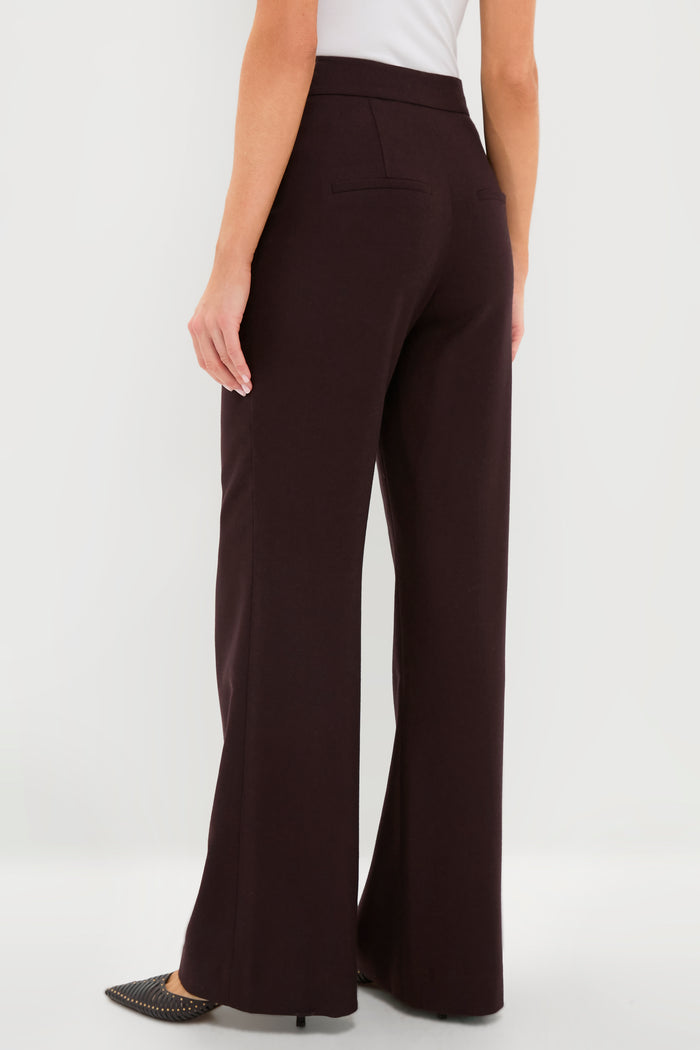 Dark Currant Melange Tonelli Pant