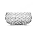 Handblown Hobnail Bowl - Large - Smokey Quartz