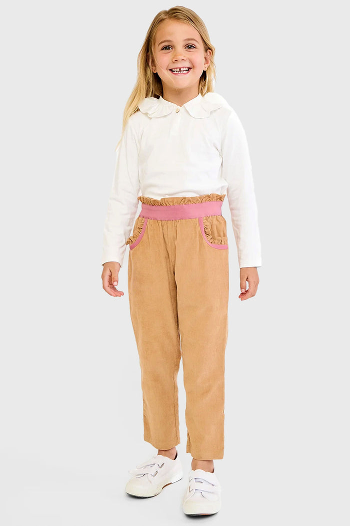 Honey Corduroy Betsy Pant
