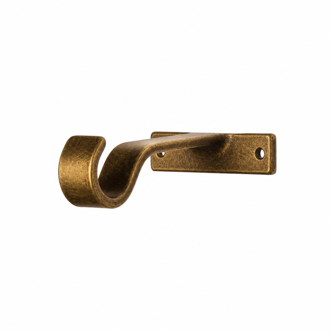 Horizontal Mount- 7/8 in Antique Gold