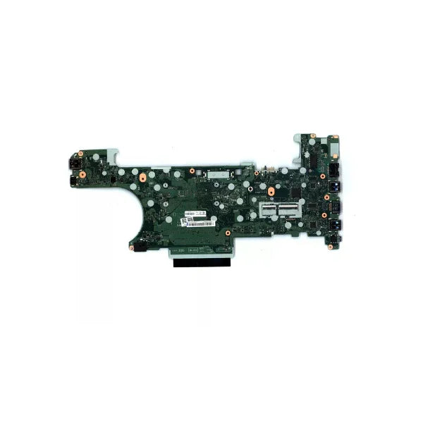 A Lenovo ThinkPad T470 i5 7200U Motherboard (01AX963) by Lenovo, featuring visible circuits and connectors—perfect for laptop upgrades, shown isolated on a white background.