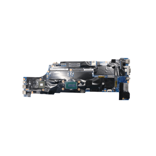 A refurbished Lenovo ThinkPad T550 i7 5600U 2.6GHz motherboard (00UR110) by Lenovo, shown on a white background, with connectors and ports visible.