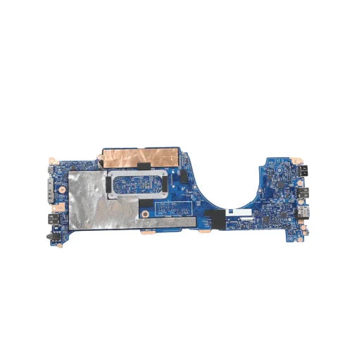 A refurbished Lenovo ThinkPad X13 Yoga G1 i5 10210U 1.6GHz 16GB motherboard (model 5B21C40349) by Lenovo is shown from above, displaying its electronic components and connectors against a white background.