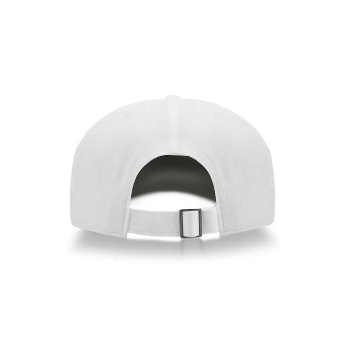 Back view of the Reebok Logo Cap, a cotton twill hat with an adjustable metal buckle closure, shown against a white background.