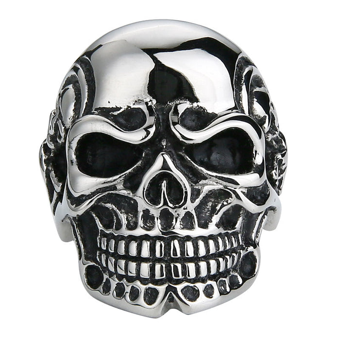 Men Skull Bone Ring