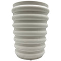 Modern Ceramic Vase in Beige: Large