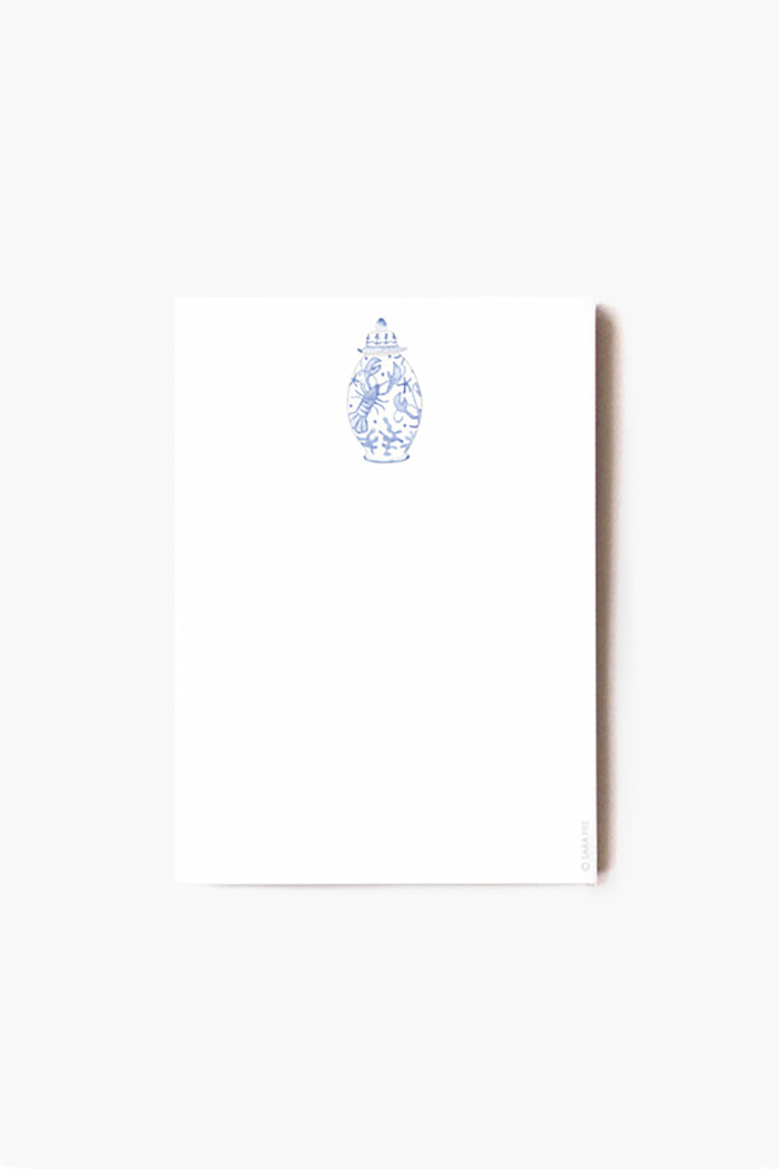 Nautical Ginger Jar Notepad