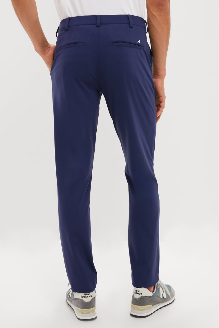 Navy Bradley Pull-on Trouser (34" Inseam)