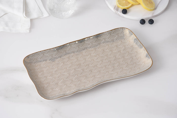 Rectangular Tray with Handles