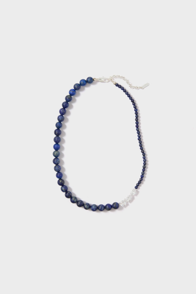Silver Lapis Lazuli Necklace