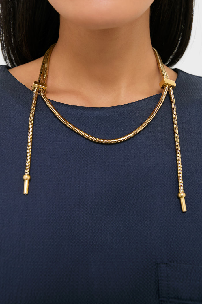 Soft Gold Laina Necklace
