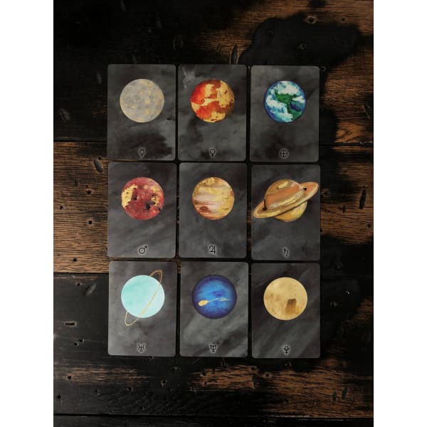 The Living Wheel Astrology Cards - Tarot