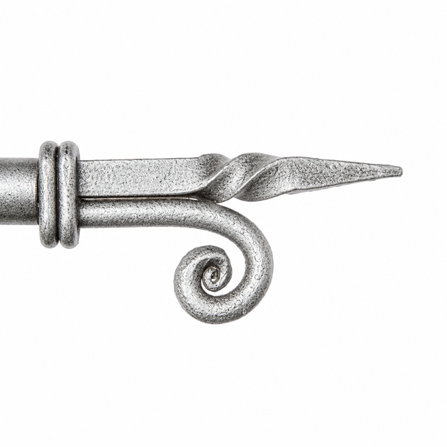 Tornillo Finial-7/8 in Heritage Silver
