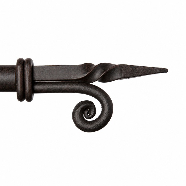 Tornillo Finial-7/8 in Iron Oxide